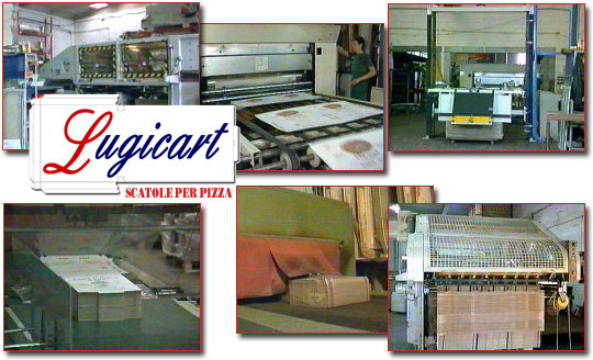 Azienda LUGICART srl - Produzione box per pizza